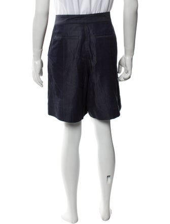 Alexander McQueen Flat Front Shorts