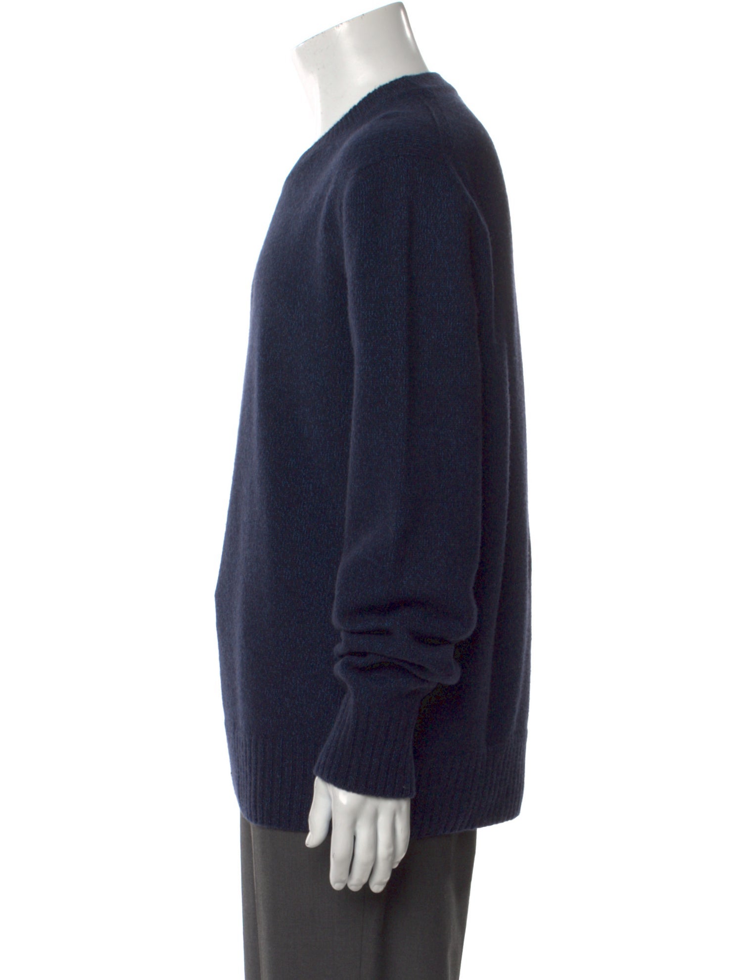 Alexander McQueen Wool Crew Neck Pullover