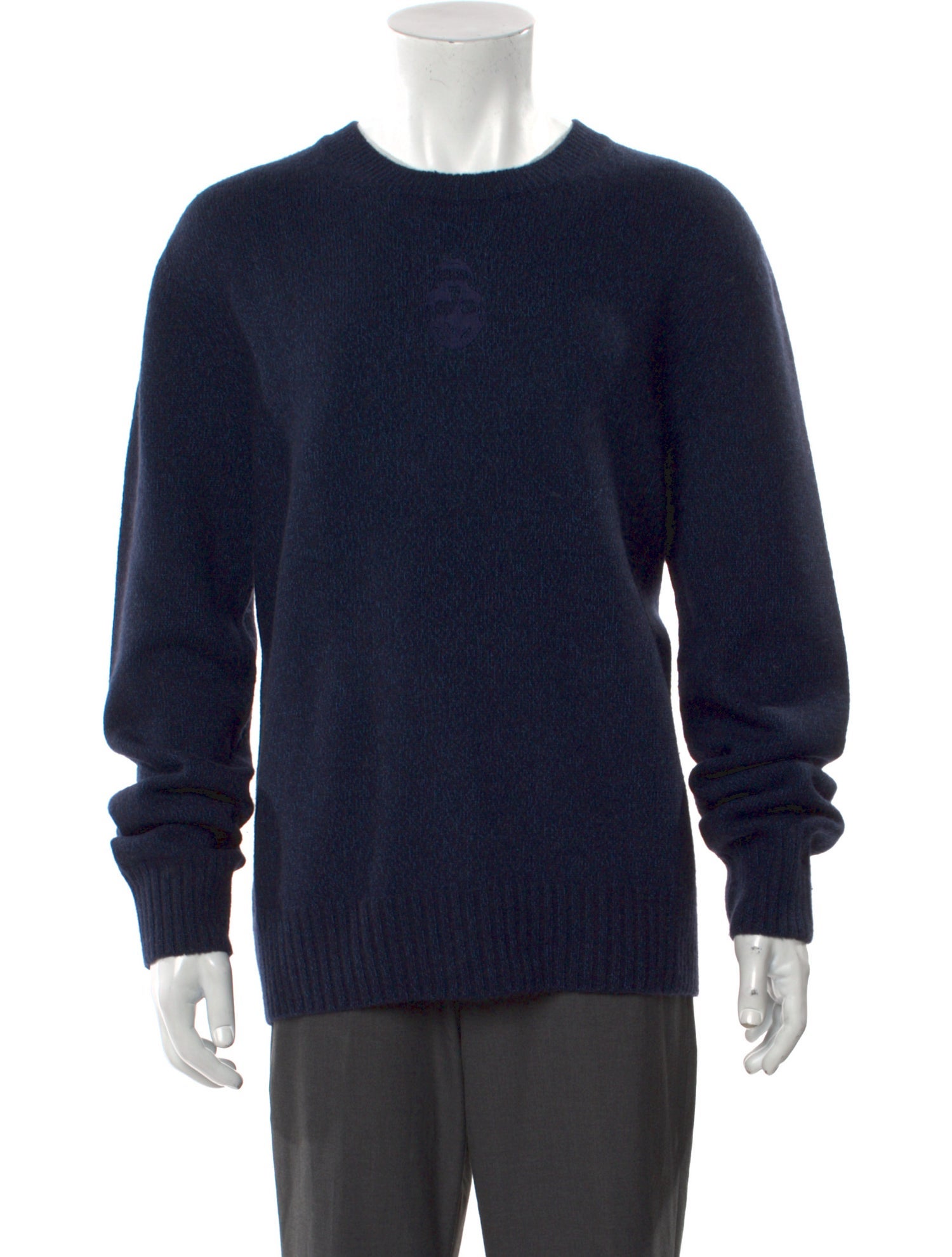 Alexander McQueen Wool Crew Neck Pullover