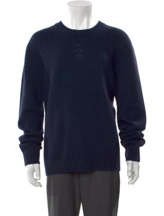 Alexander McQueen Wool Crew Neck Pullover