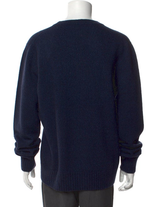 Alexander McQueen Wool Crew Neck Pullover