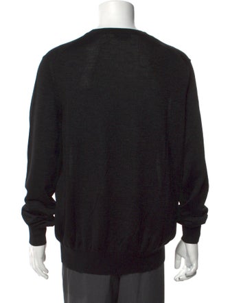 Alexander McQueen Graphic Print Crew Neck Pullover