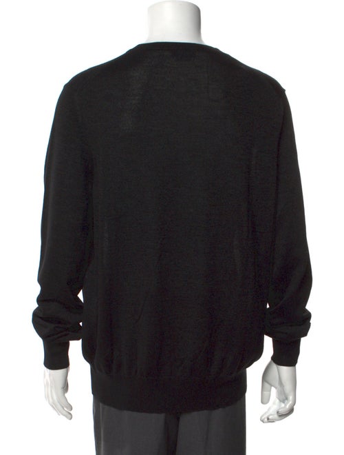 Alexander McQueen Graphic Print Crew Neck Pullover