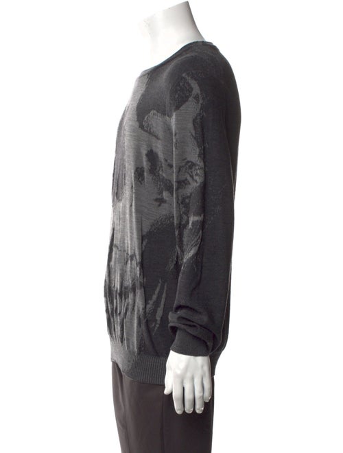Alexander McQueen Wool Printed Pullover