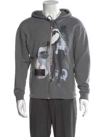 McQ Alexander McQueen 2015 Graphic Print Hoodie