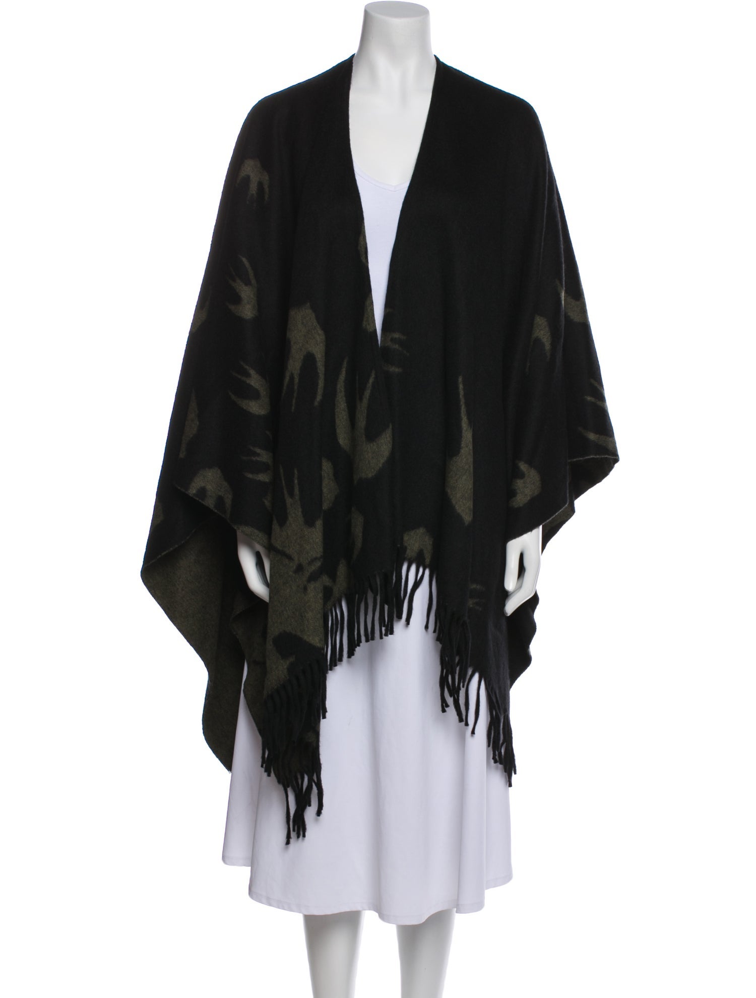 McQ Swallow V-Neck Sweater