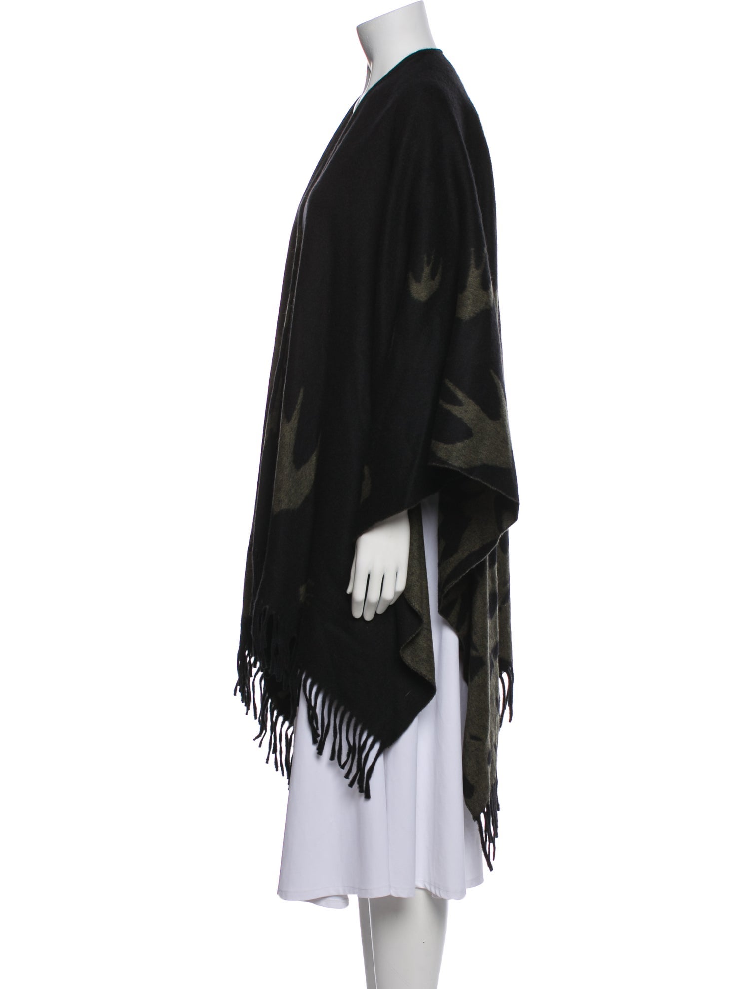 McQ Swallow V-Neck Sweater