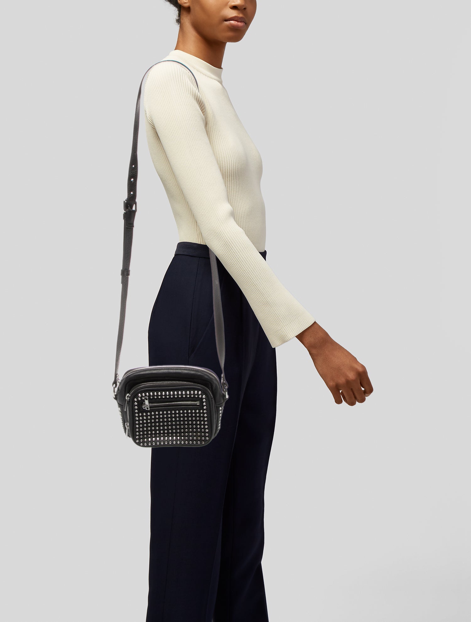 McQ Alexander McQueen Leather Crossbody Bag