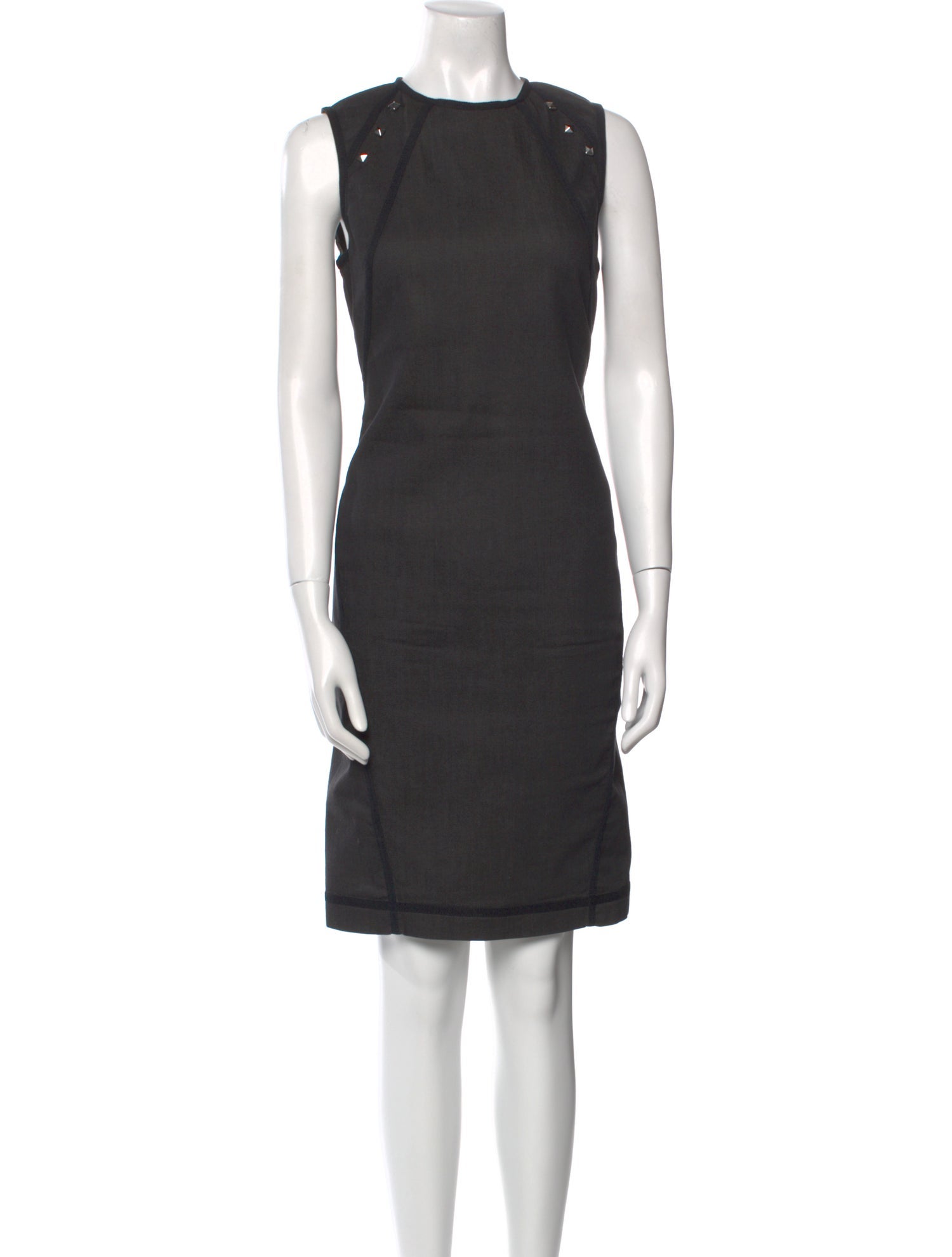 McQ Alexander McQueen Crew Neck Knee-Length Dress