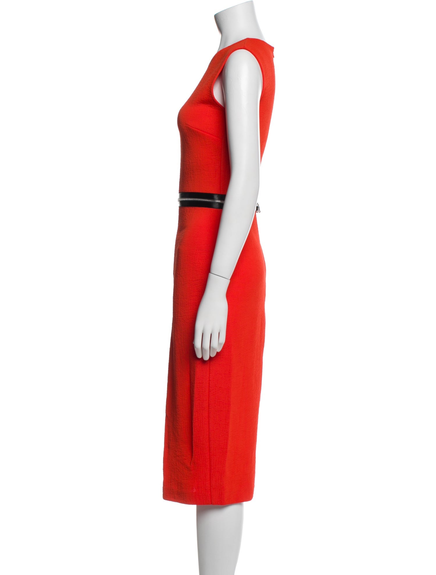 McQ Alexander McQueen Nylon Midi Length Dress