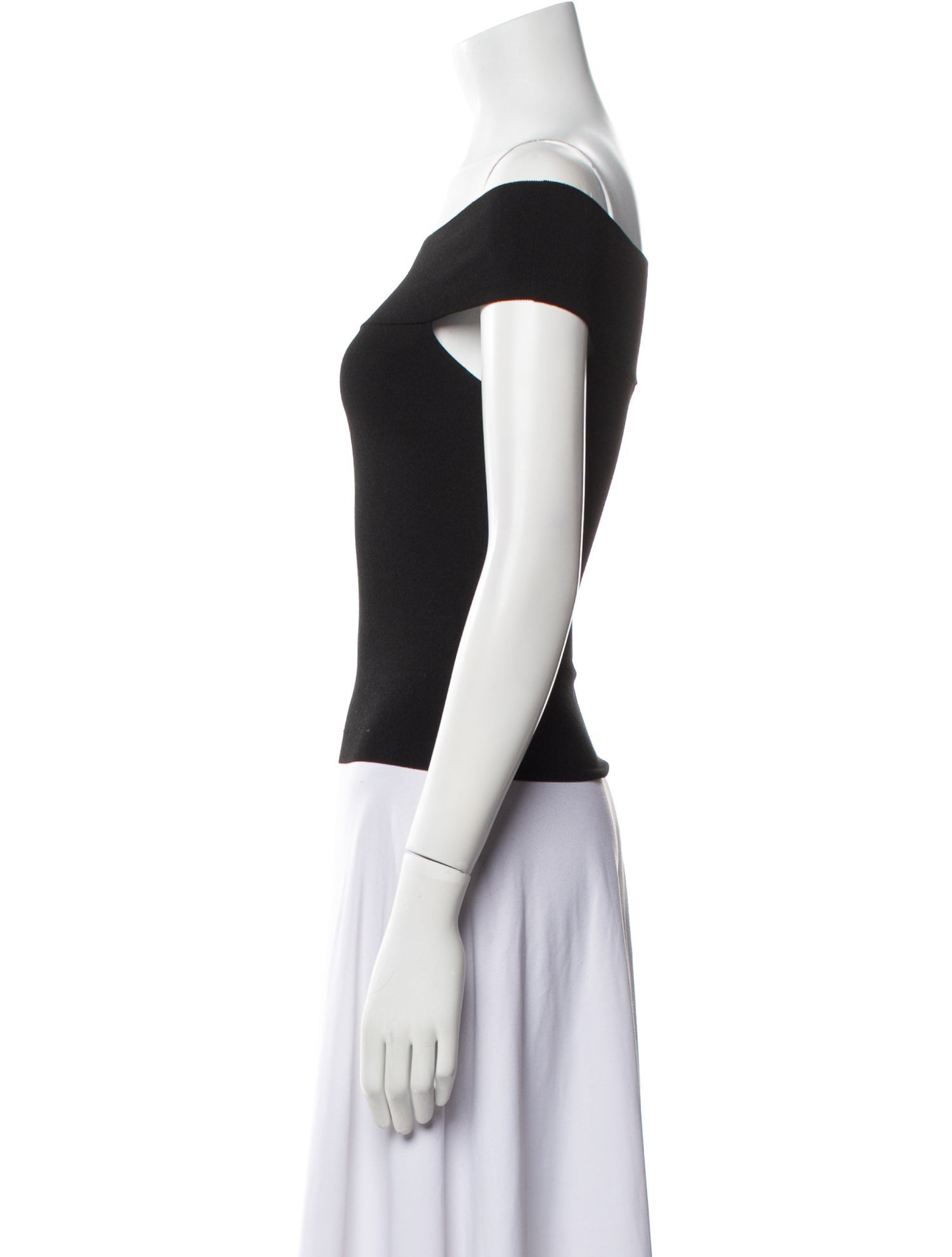 McQ Alexander McQueen 2017 Off-The-Shoulder Crop Top