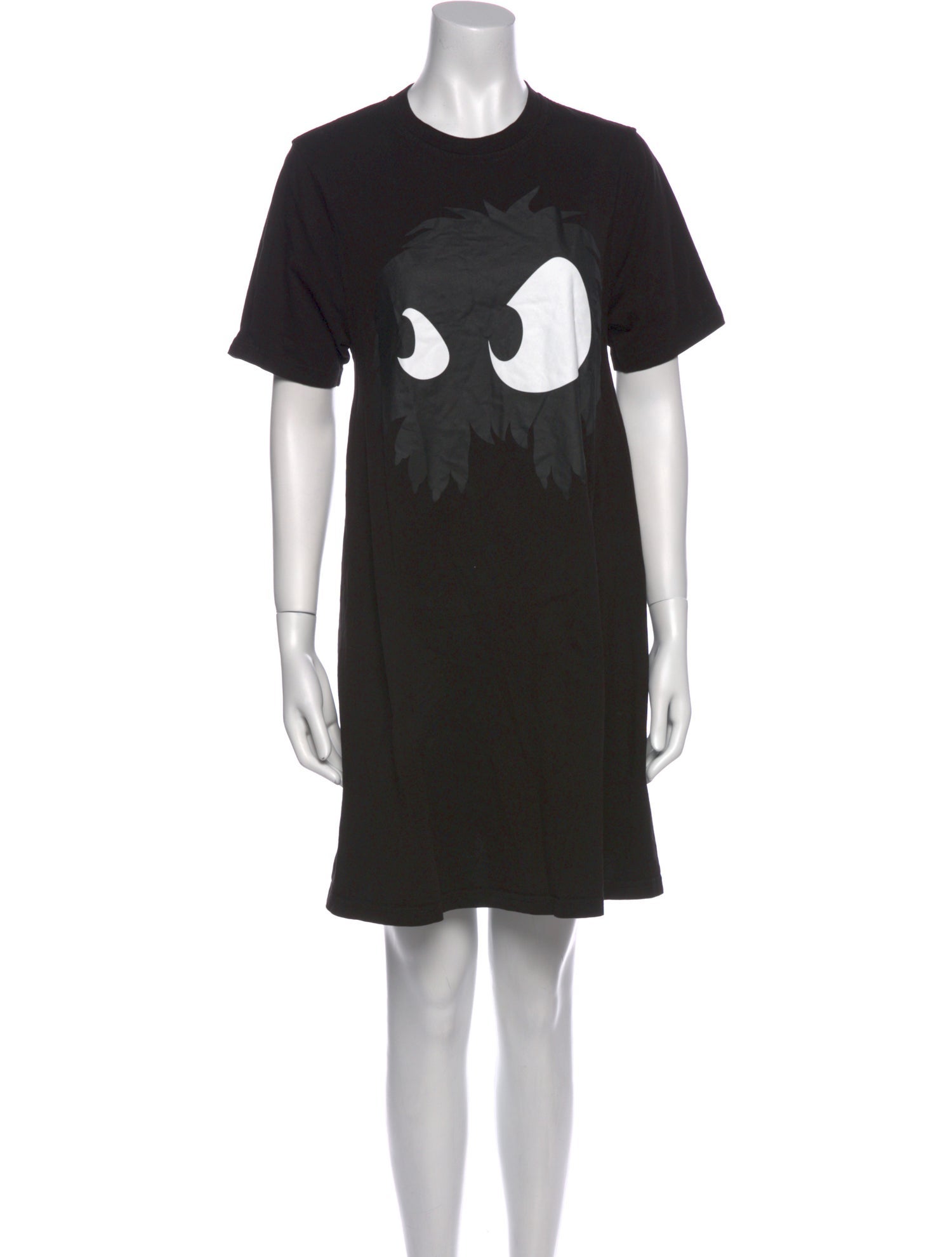 McQ Alexander McQueen Crew Neck Mini Dress