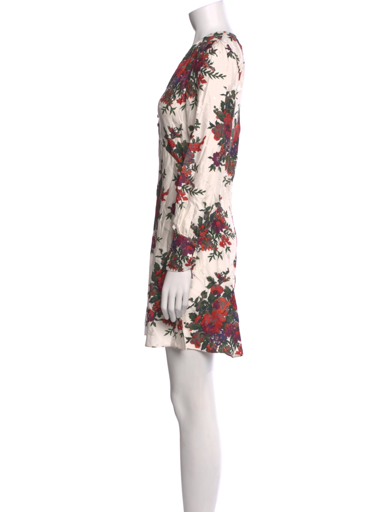 McQ Alexander McQueen Silk Mini Dress w/ Tags