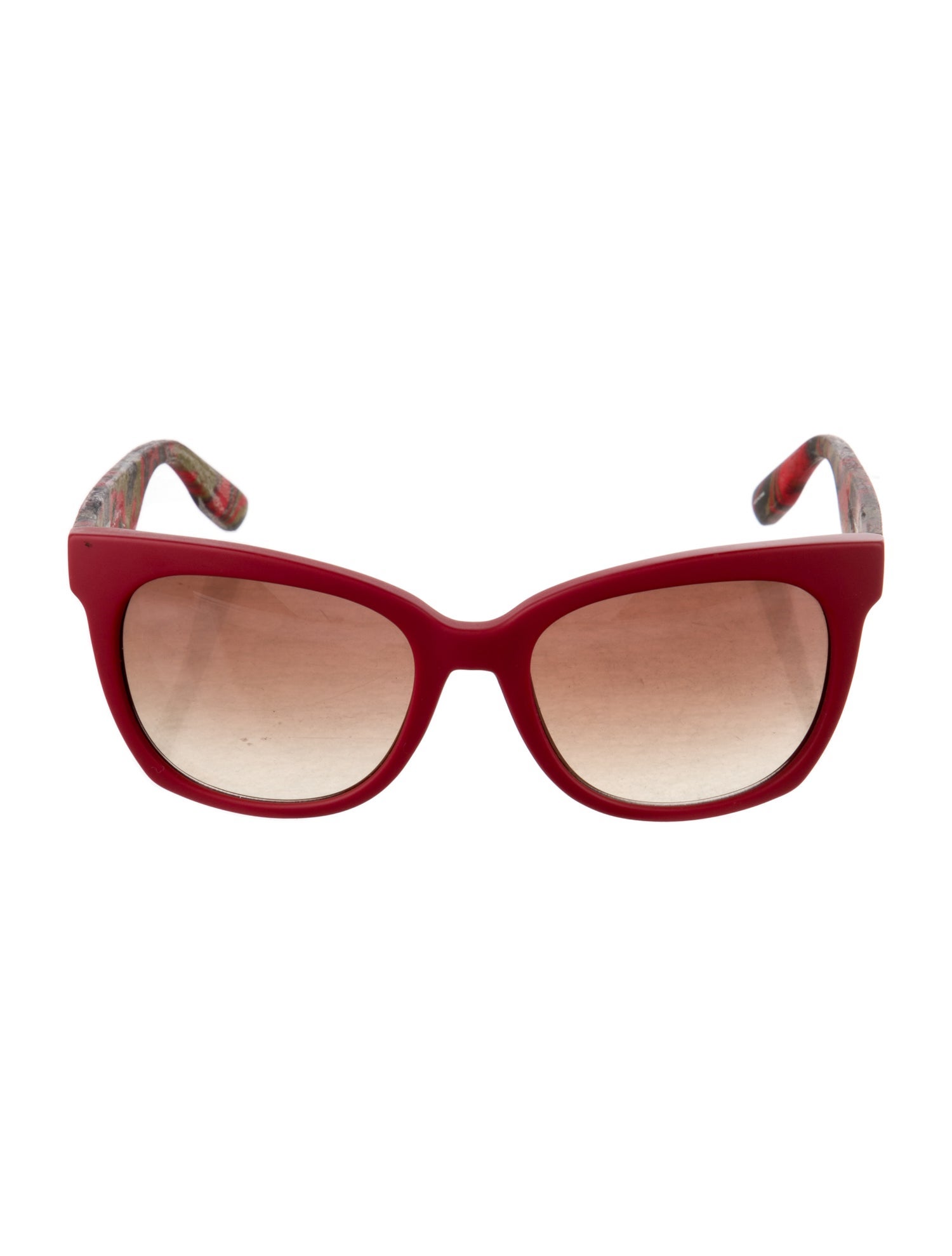 McQ Alexander McQueen Oversize Gradient Sunglasses