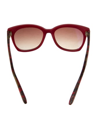 McQ Alexander McQueen Oversize Gradient Sunglasses