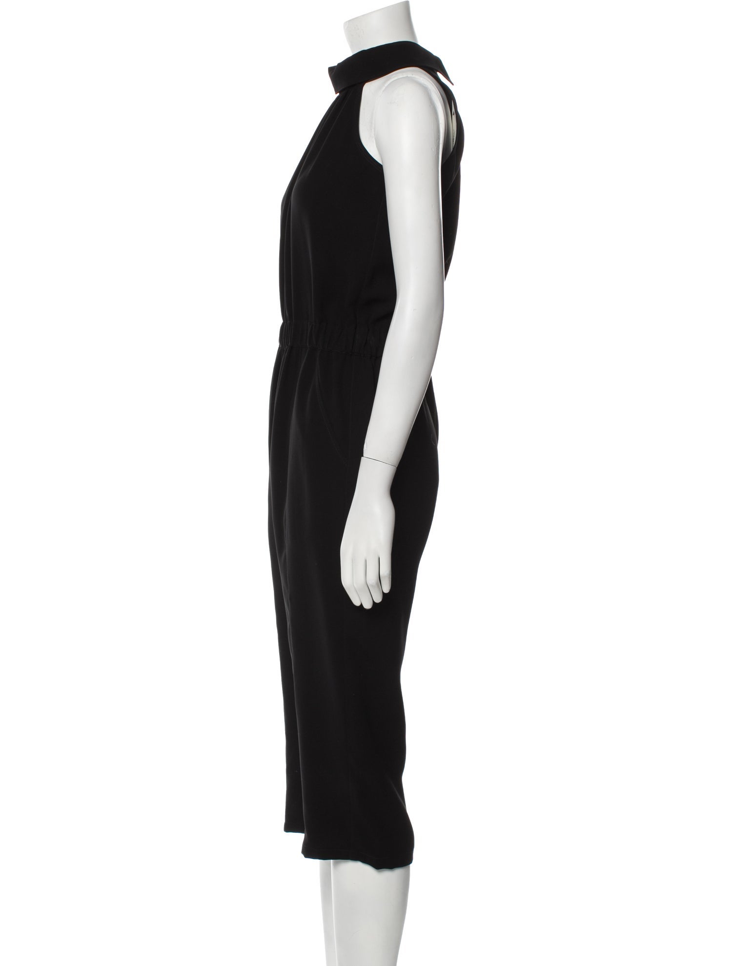 McQ Alexander McQueen Mock Neck Jumpsuit