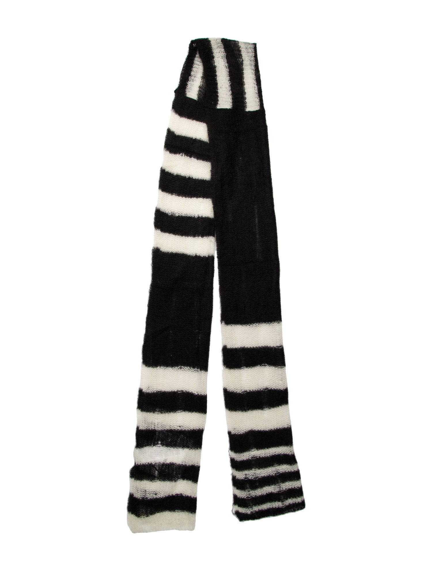 McQ Alexander McQueen Mohair Striped Scarf