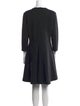 McQ Alexander McQueen Crew Neck Knee-Length Dress