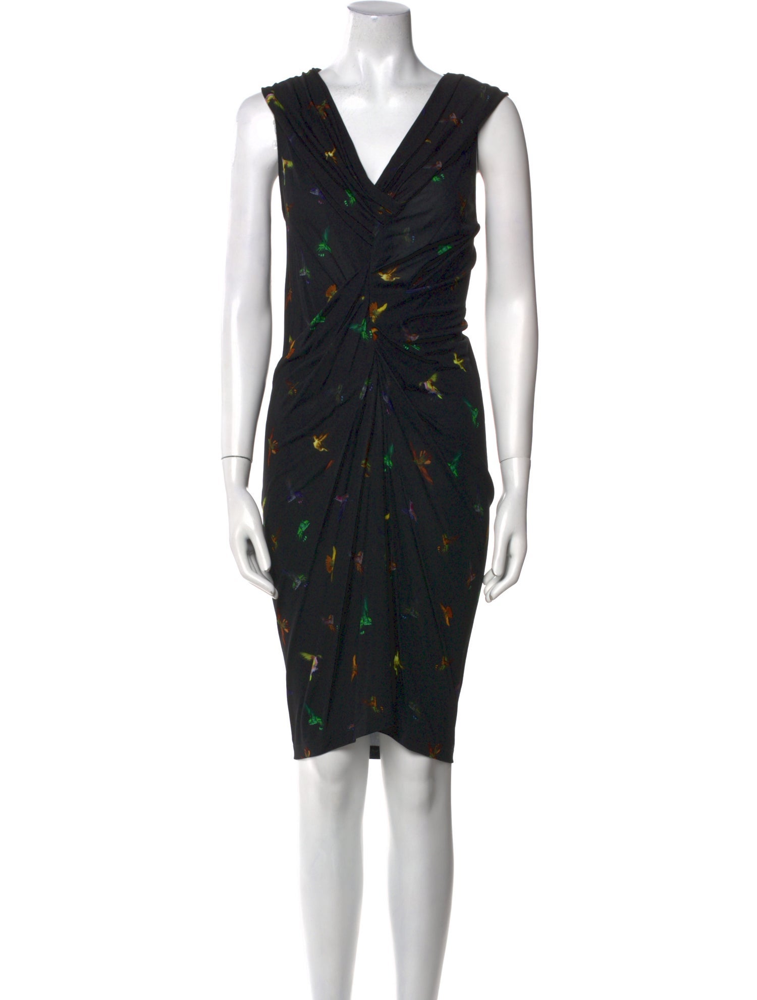 McQ Alexander McQueen Printed Knee-Length Dress