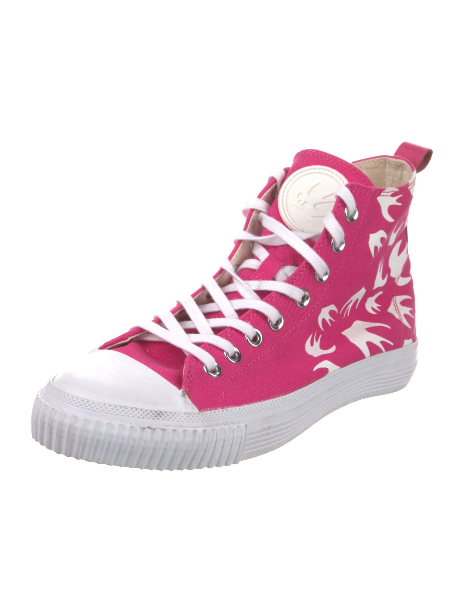 McQ Alexander McQueen Canvas Printed Sneakers