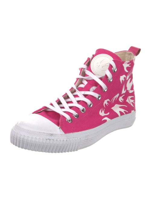 McQ Alexander McQueen Canvas Printed Sneakers