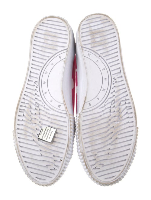 McQ Alexander McQueen Canvas Printed Sneakers