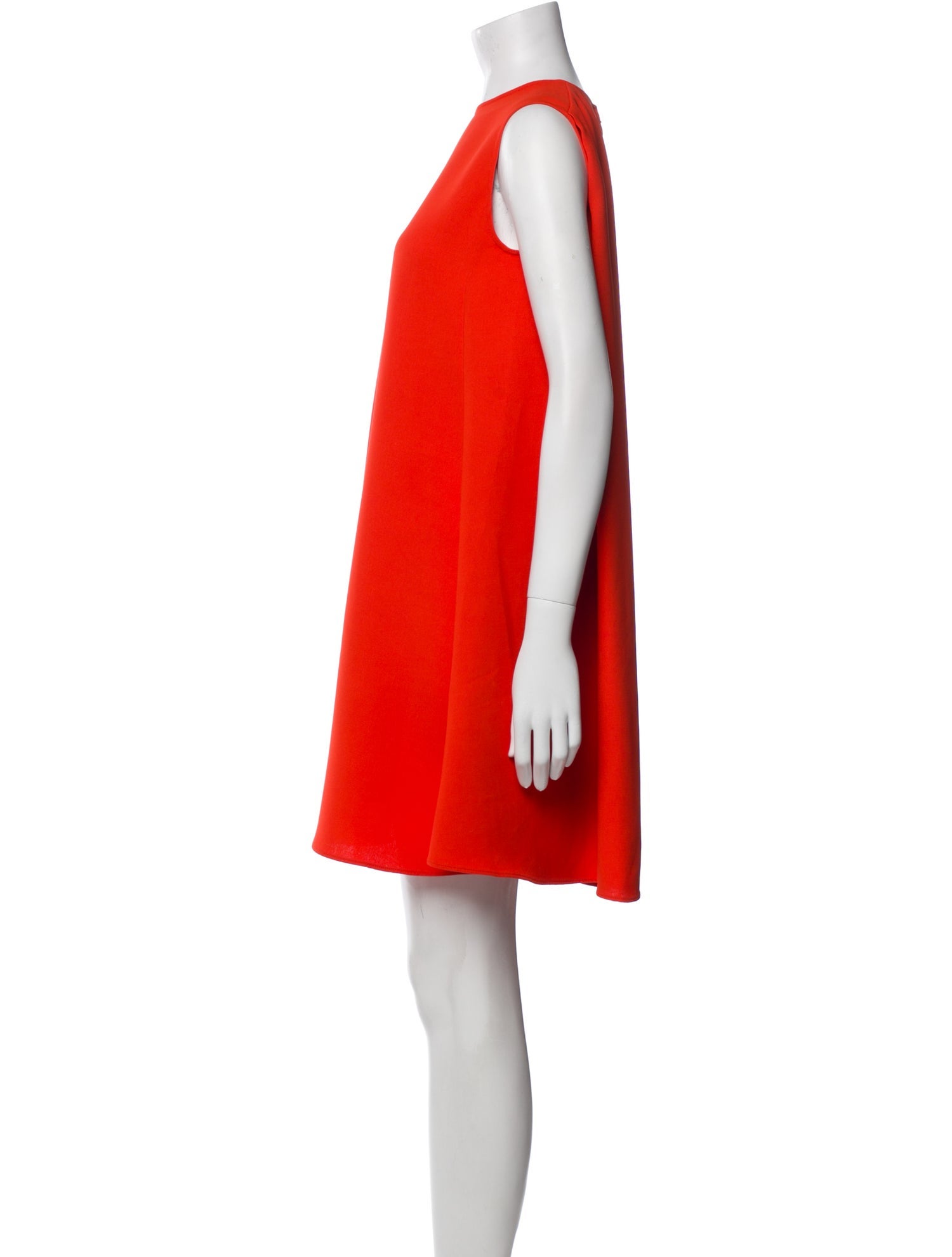 McQ Alexander McQueen Crew Neck Mini Dress