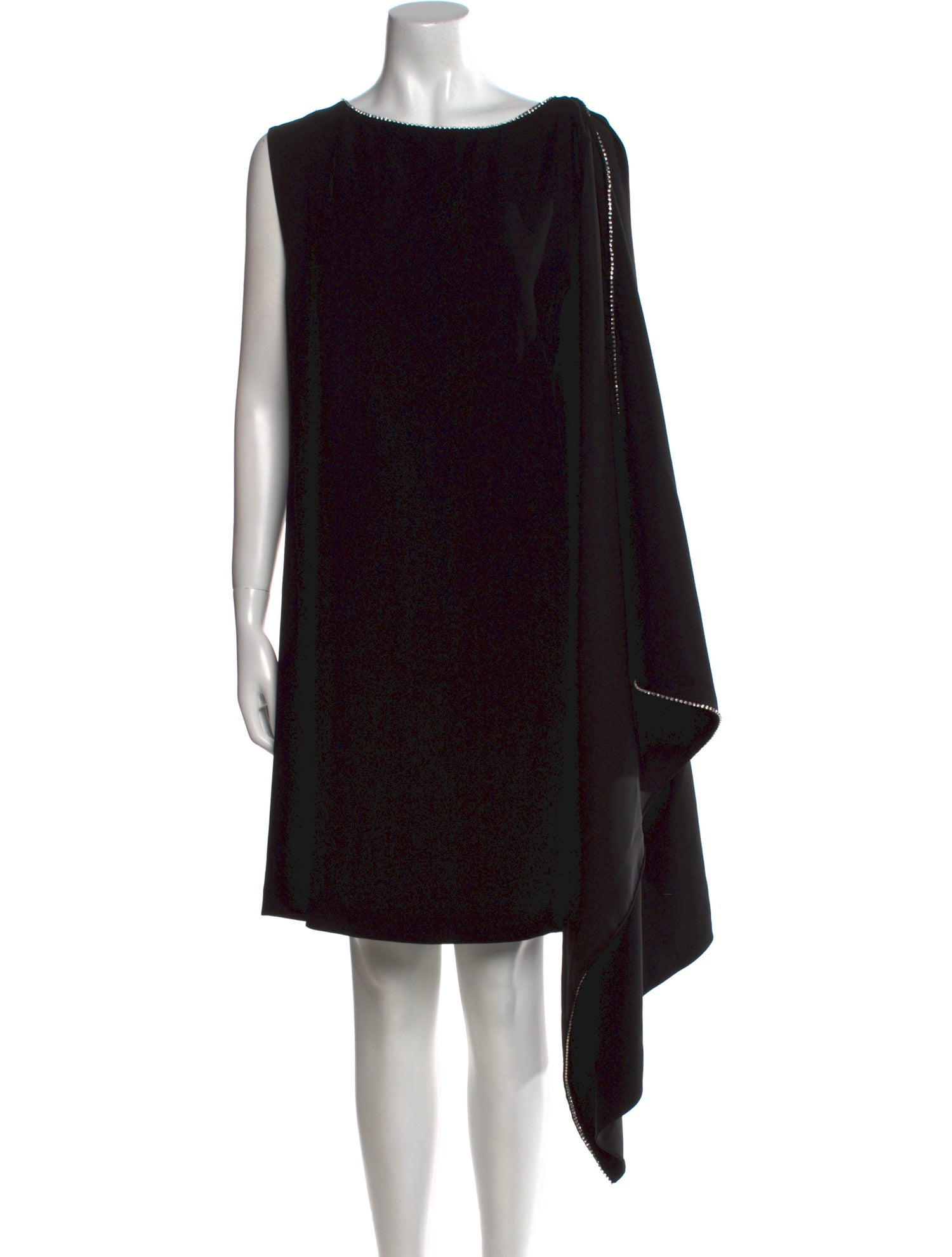 McQ Alexander McQueen Bateau Neckline Knee-Length Dress