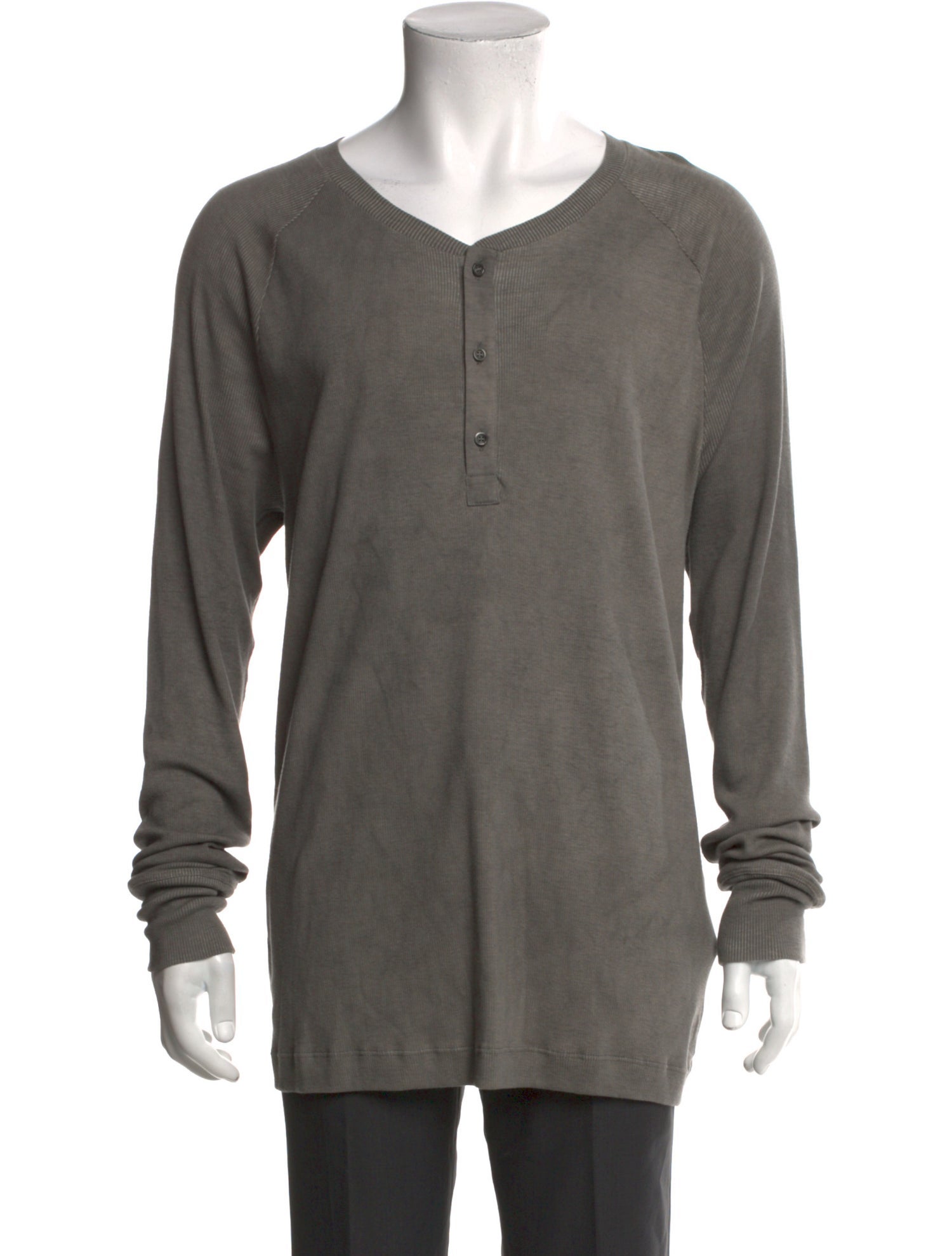 McQ Alexander McQueen Skull V-Neck Polo Shirt w/ Tags