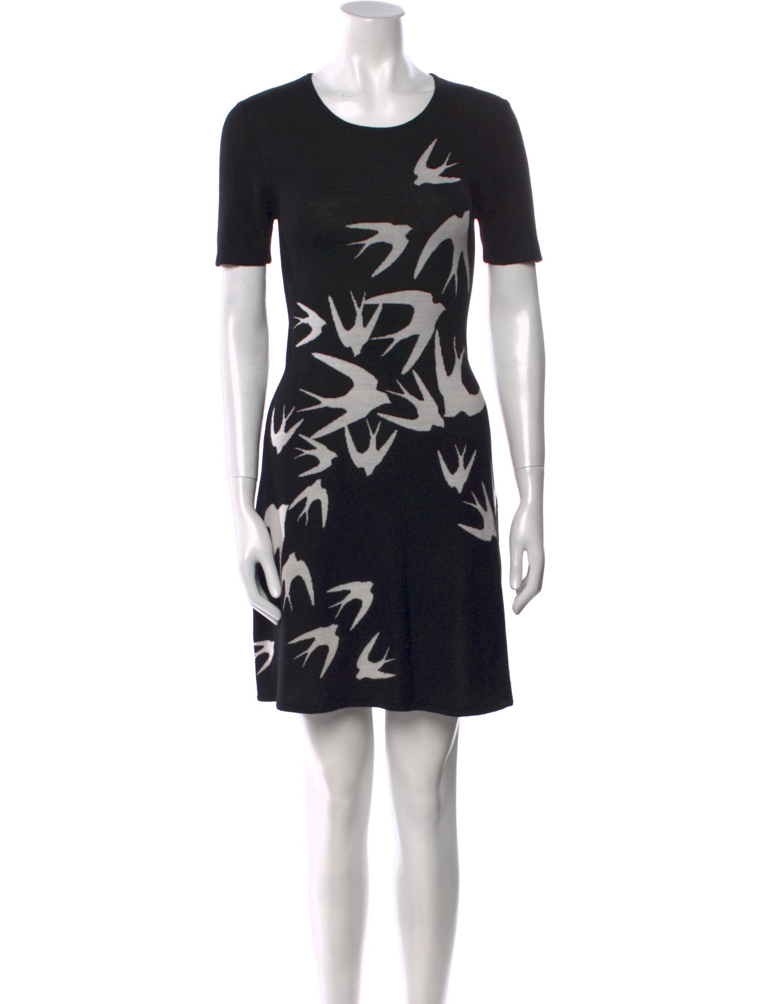 McQ Alexander McQueen Wool Mini Dress w/ Tags