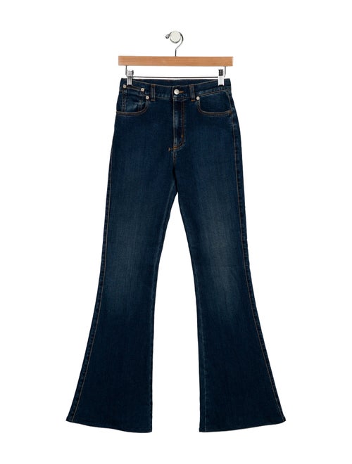 McQ Alexander McQueen Mid-Rise Wide Leg Jeans