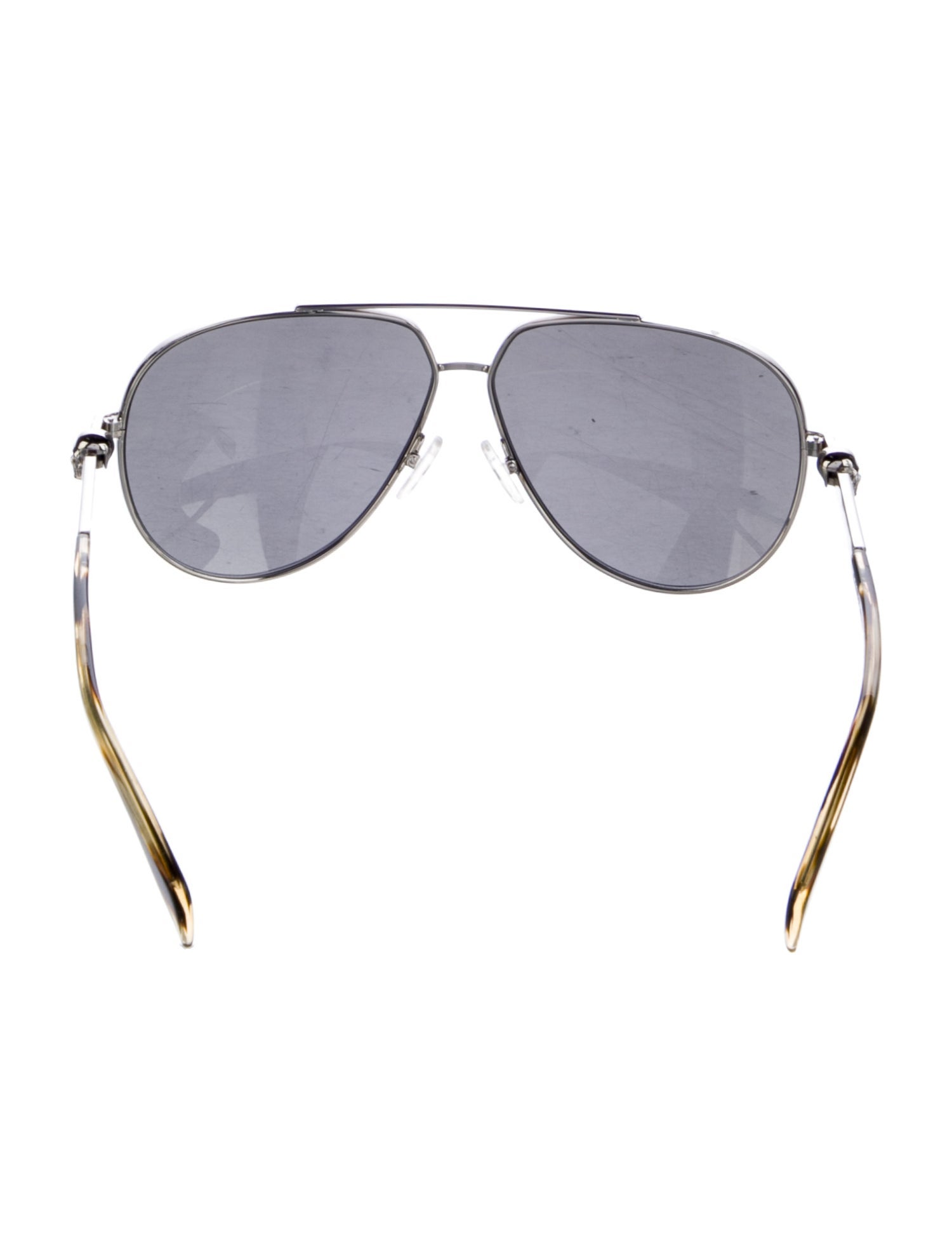 McQ Alexander McQueen Skull Aviator Sunglasses