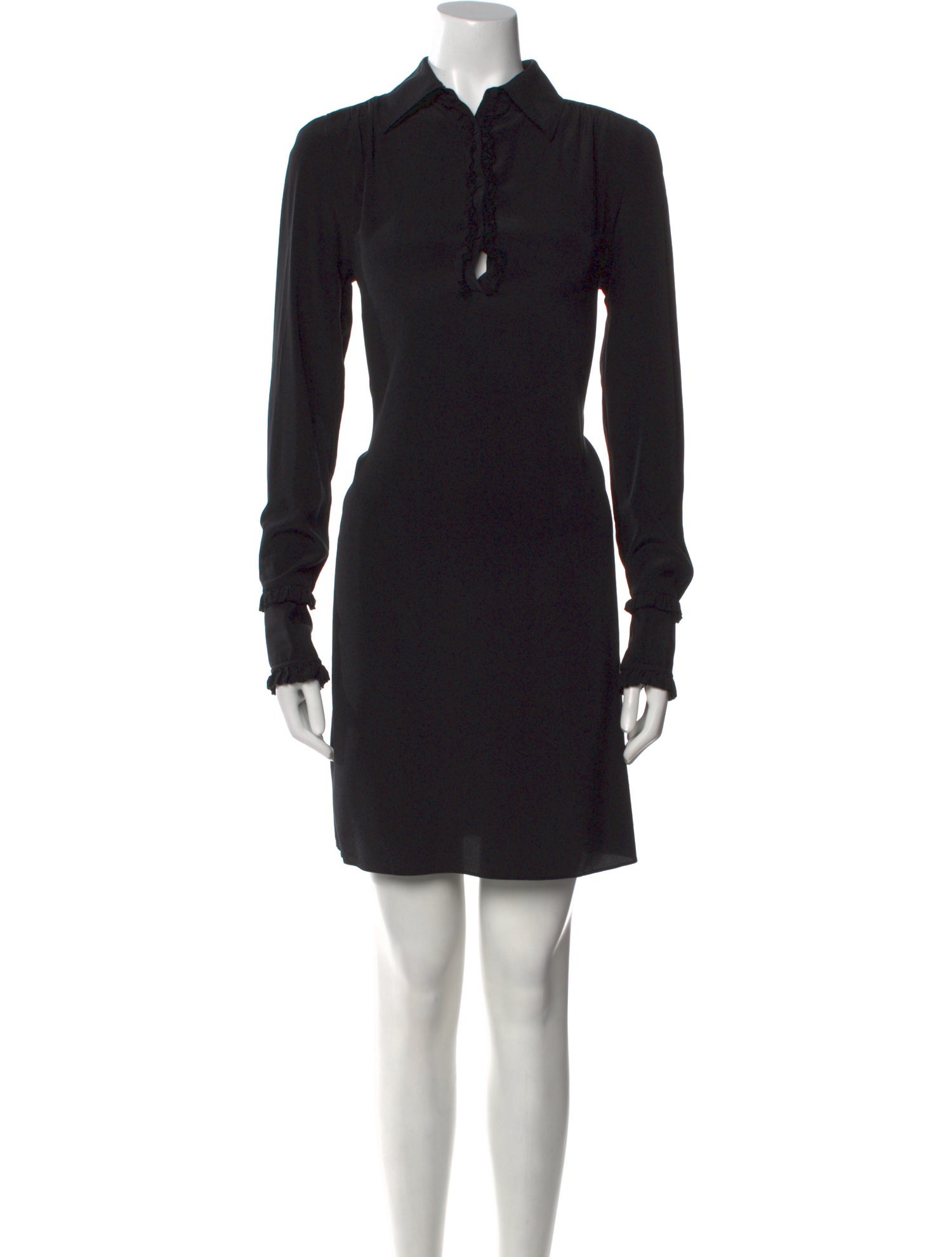 McQ Alexander McQueen Silk Mini Dress