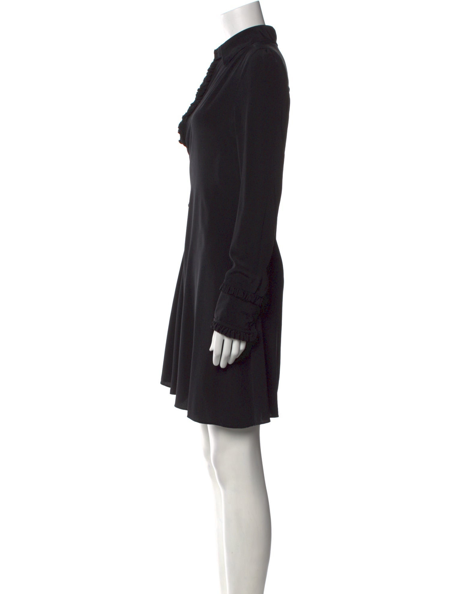 McQ Alexander McQueen Silk Mini Dress