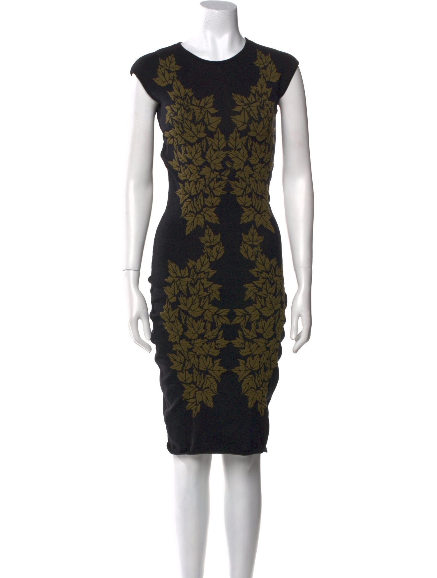 McQ Alexander McQueen Printed Knee-Length Dress