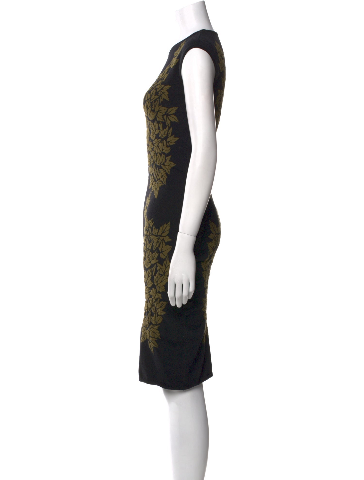McQ Alexander McQueen Printed Knee-Length Dress