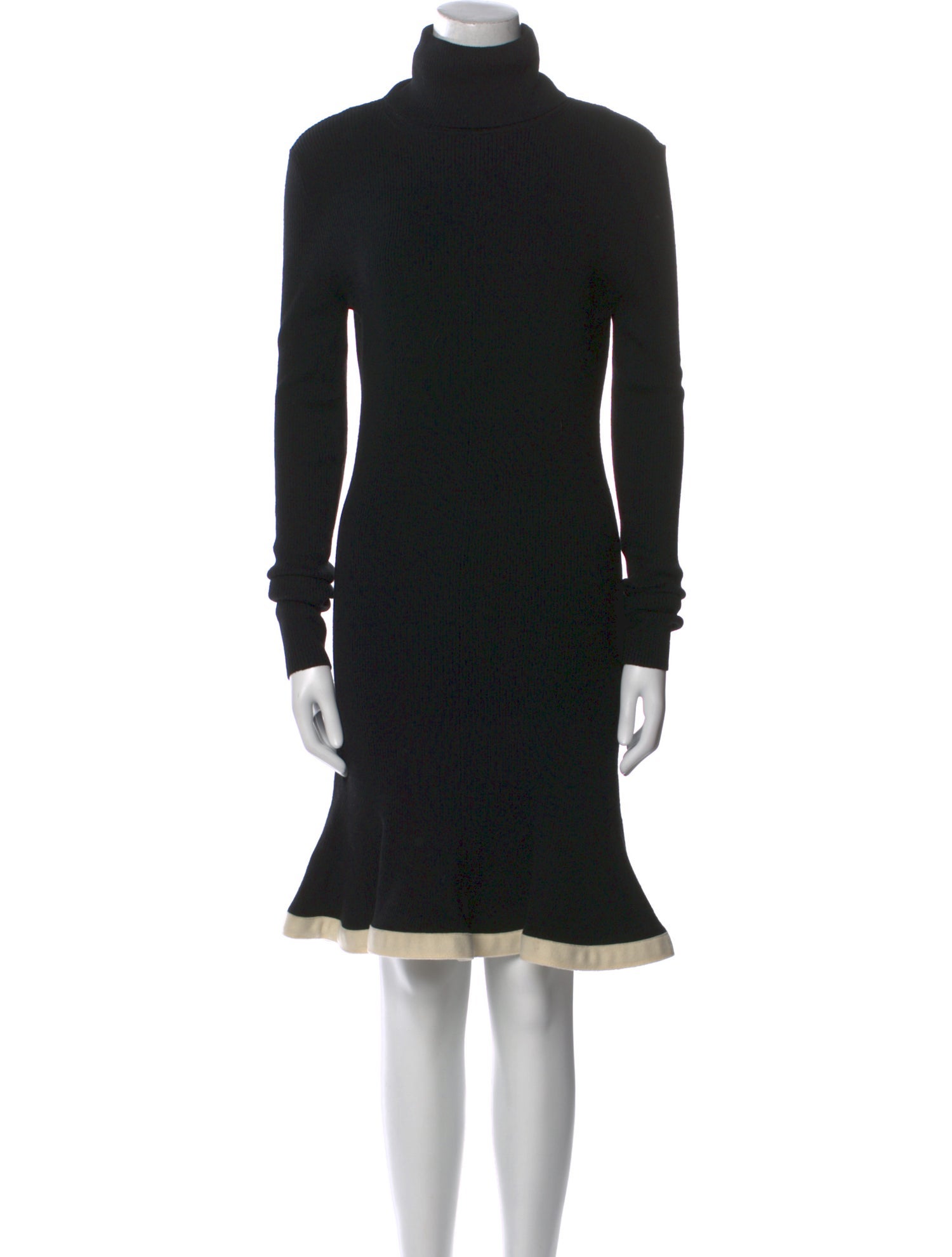 McQ Alexander McQueen Wool Knee-Length Dress