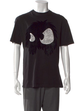 McQ Alexander McQueen Graphic Print Crew Neck T-Shirt