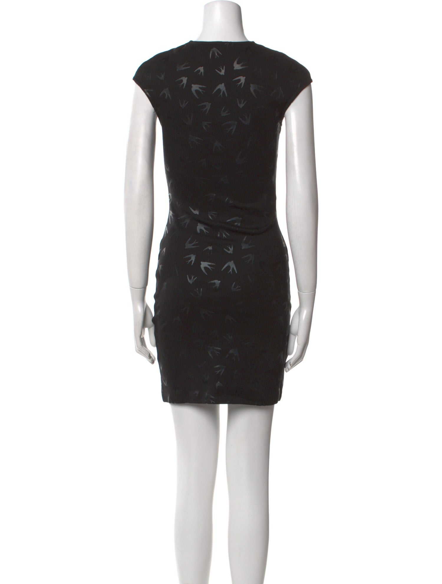 McQ Alexander McQueen Printed Mini Dress