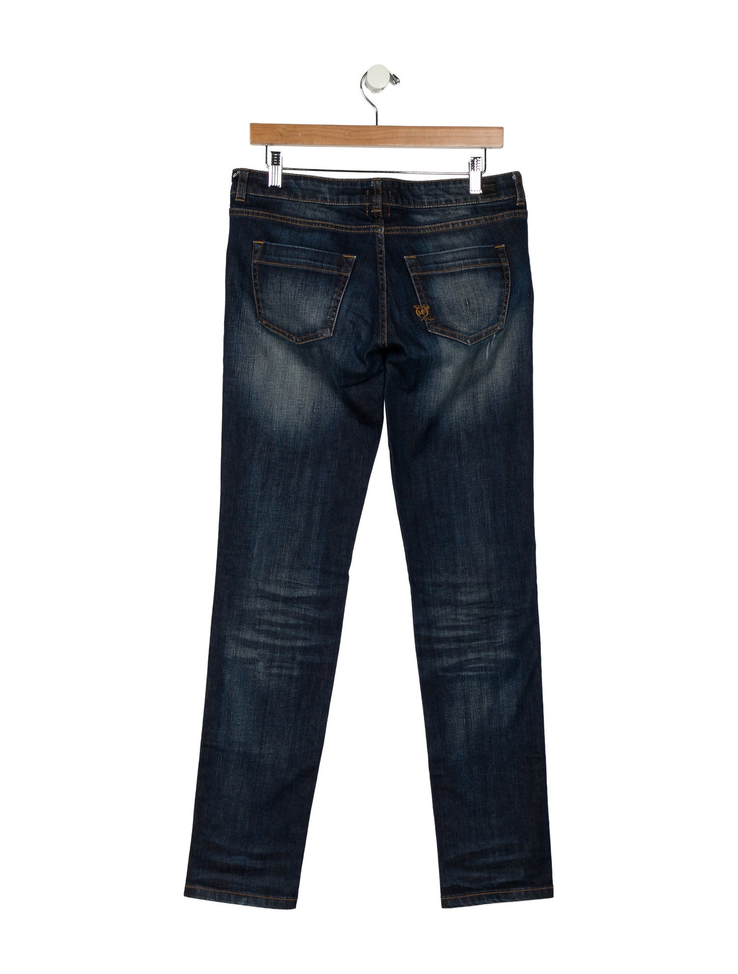 McQ Alexander McQueen Mid-Rise Straight Leg Jeans
