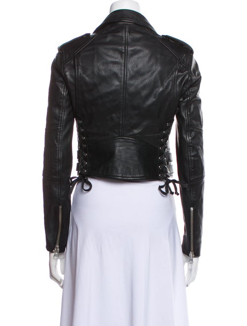 McQ Alexander McQueen Leather Biker Jacket