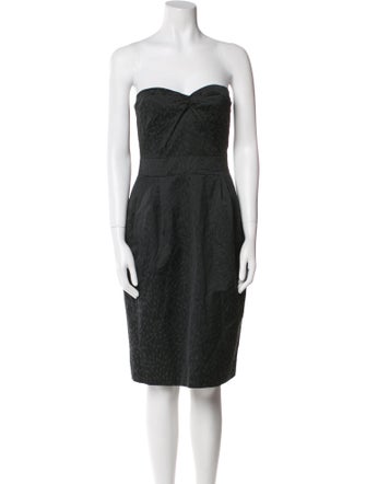 McQ Alexander McQueen Strapless Mini Dress