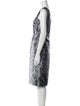 McQ Alexander McQueen Printed Midi Length Dress