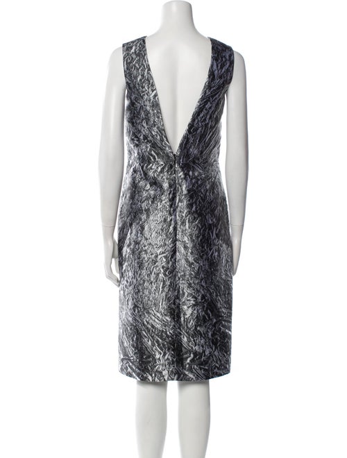 McQ Alexander McQueen Printed Midi Length Dress