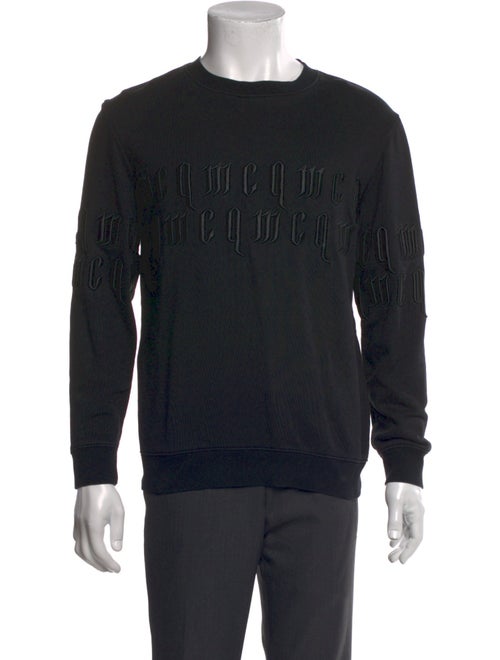 McQ Alexander McQueen Graphic Print Crew Neck Sweatshirt