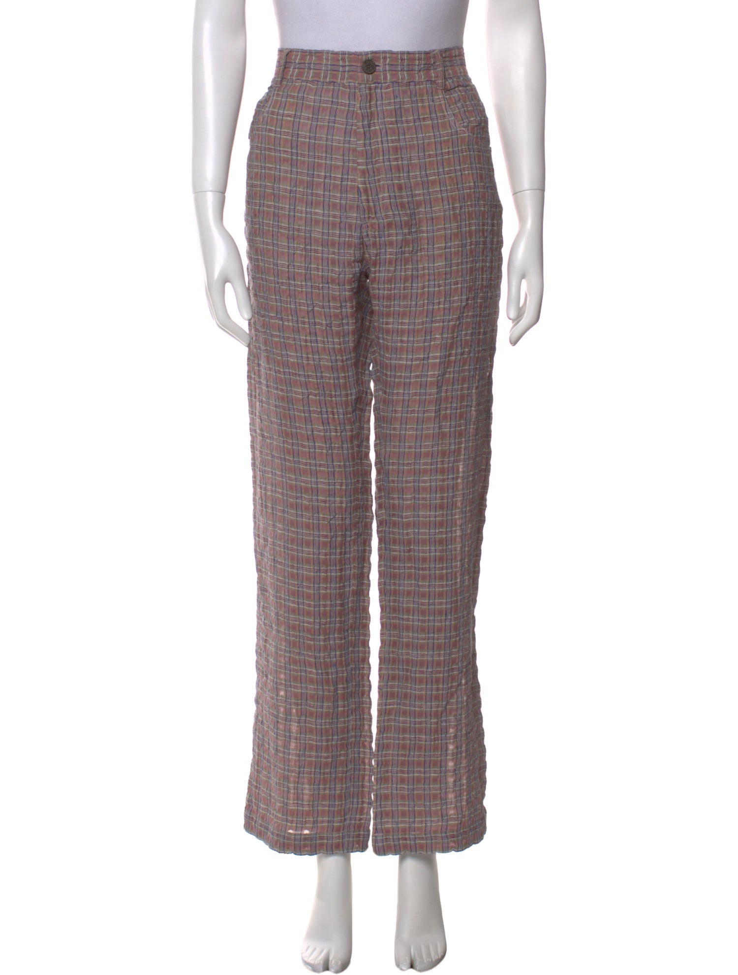 McQ Alexander McQueen Linen Wide Leg Pants