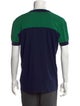 McQ Alexander McQueen Colorblock Pattern V-Neck T-Shirt