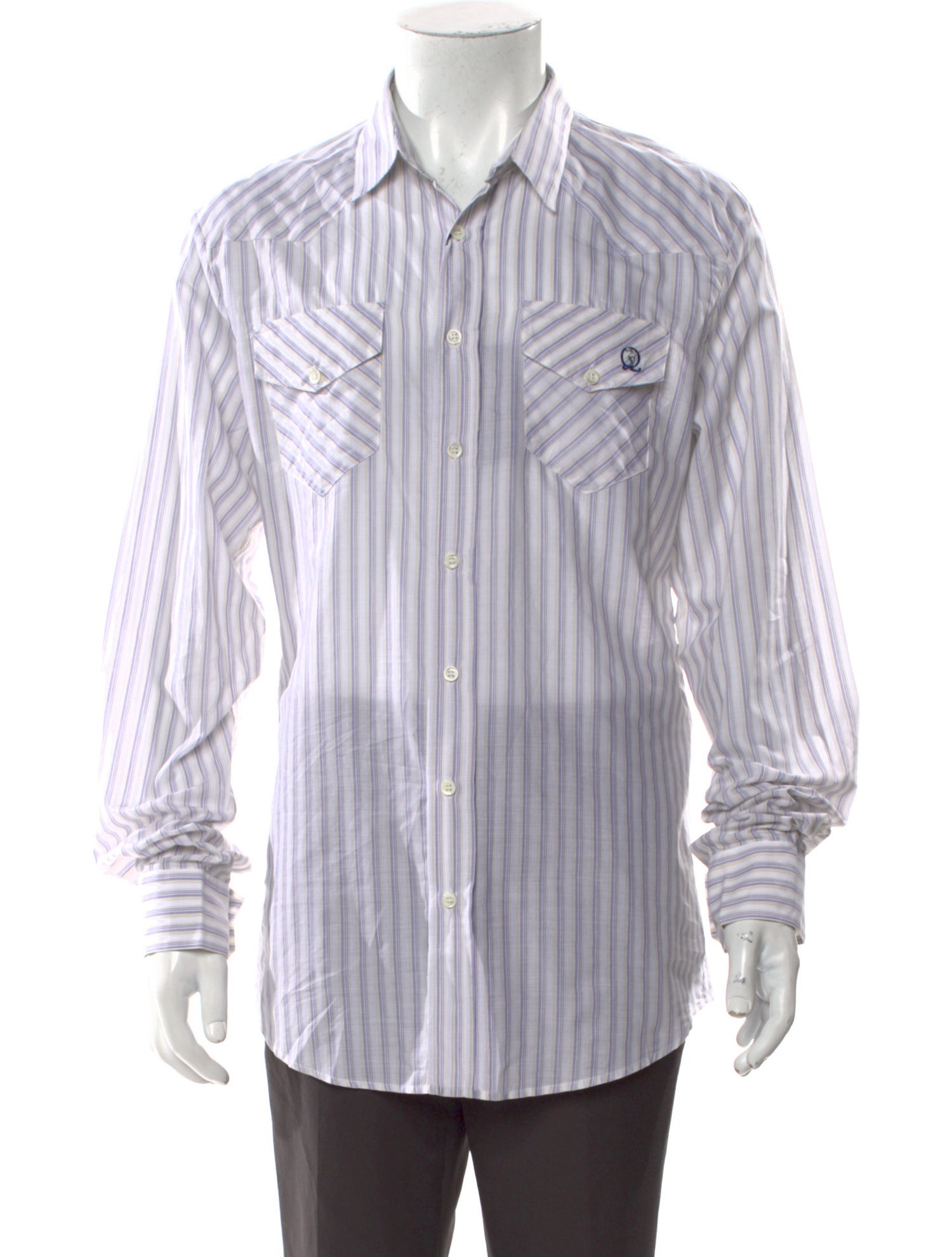 McQ Alexander McQueen 2004 Striped Shirt