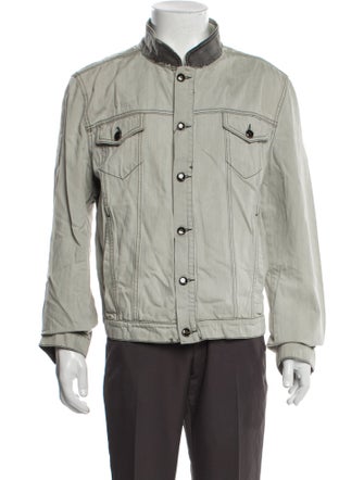 McQ Alexander McQueen Skull Trucker Jacket