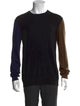 McQ Alexander McQueen Colorblock Pattern Crew Neck Pullover